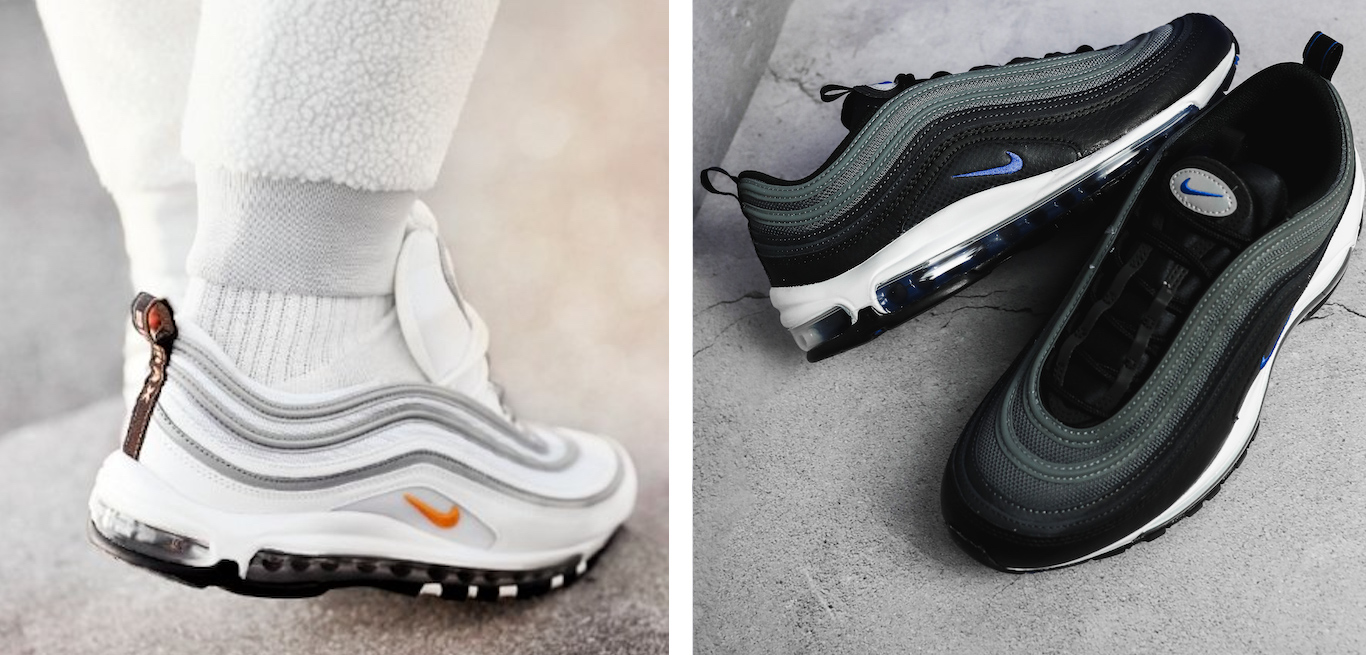 Air max 97 side by side