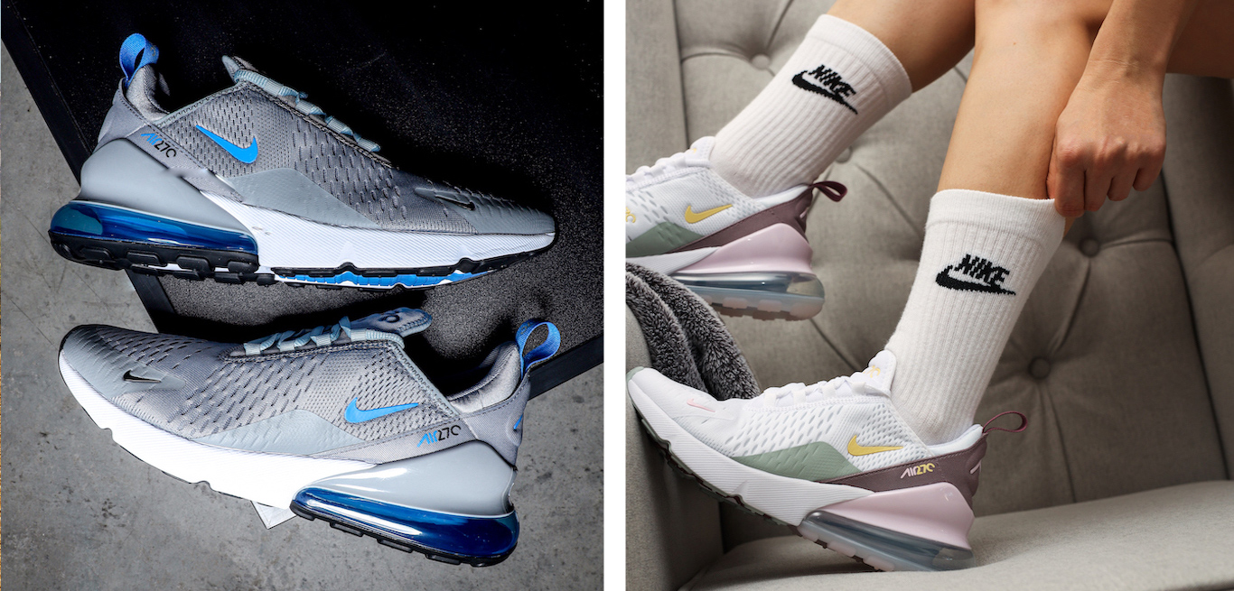 Air max 270 side by side